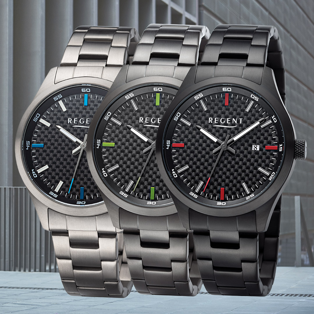 Männeruhren Uhren Uhren mit Style klarer Urban KanteREGENT Regent